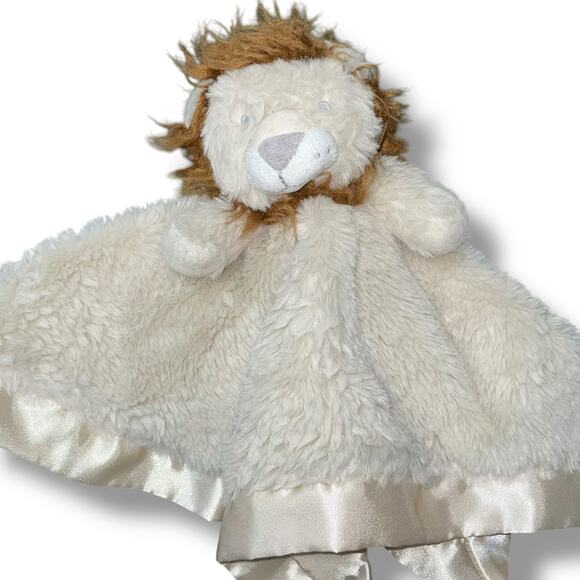 Cloud Island 14" Lion Lovey Security Blanket Plush Stuffed Animal Satin Brown - Picture 13 of 13